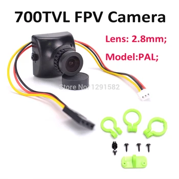 Мини 700TVL FPV Камера с 2,8 мм обектив COMS PAL за FPV Състезателен Радиоуправляемого Квадрокоптера QAV-R 180 220 250 QAV-X 214 mm