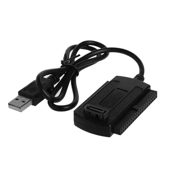Адаптер за конвертиране USB 2.0 IDE кабел за твърд диск 2,5 3,5 HDD R9UA
