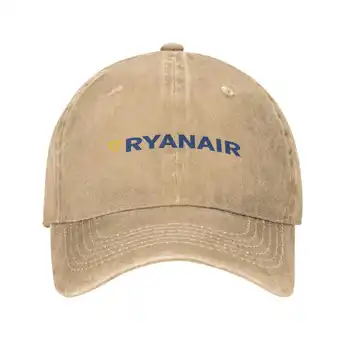 Висококачествен деним, шапка с логото на Ryanair, Вязаная капачка, бейзболна шапка