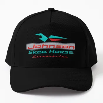 Johnson Skee Horse Vintage Snomobiles от ОМК бейзболна шапка забавна Шапка на Големи Размери Шапка на Рибарски Шапки S Шапка Дамски Мъжки