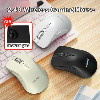 Безжична мишка RYRA 2,4 Ghz, оптична мишка с USB приемник, геймерская детска мишката 3200 dpi, 6 бутона, аксесоари за PC, лаптоп