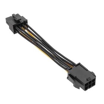Удължителен кабел за захранване на видеокартата PCIE от 6P до 8pin adapter удължителен кабел PCIE L21D