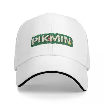Бейзболна шапка с логото на Pikmin, модни шапки-сандвичи за мъже и жени, Регулируем Солнцезащитная шапка на открито