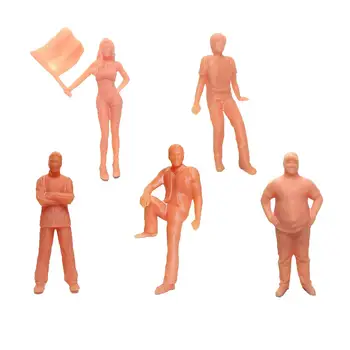 Набор от миниатюрни фигурки с размер 5шт 1:64 за декор диорами 
