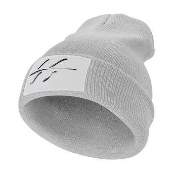 Kiri Kisame бяла Вязаная шапка с логото на B, Солнцезащитная шапка, Нова шапка, Луксозна марка шапка, Дамски, мъжки
