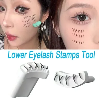 2024 Инструменти за Изграждане на Долните Мигли САМ Natual Eyelash Печат Tools for Make Up Начинаещи Flase Eyelashes Eye Makeup Tool Директен Доставка