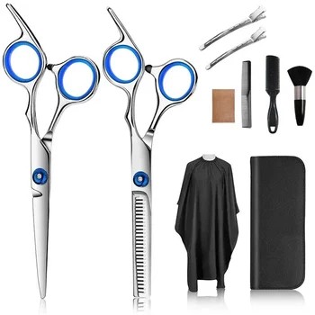 Професионални фризьорски ножици 6 Инча Набор от фризьорски ножици За подстригване на коса Ножици за коса от неръждаема Стомана Инструменти за коса