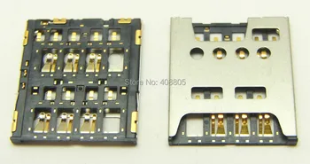 20 бр/лот, оригинален нов конектор за четене на сим-карти за Sony C5302 C5303 SP M35h M35, безплатна доставка